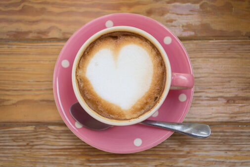Kaffee Herz